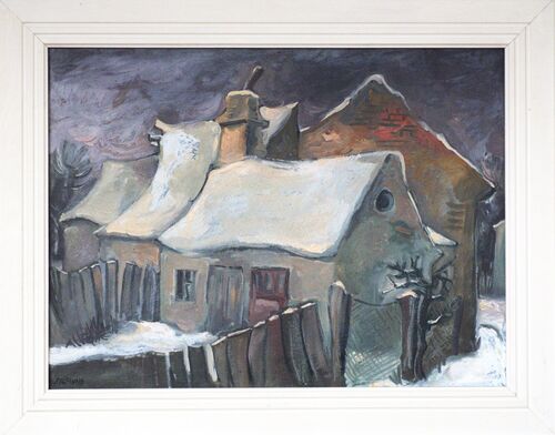 Sigmund Zdeněk - "Heřmanův městec" 46 x 61 cm