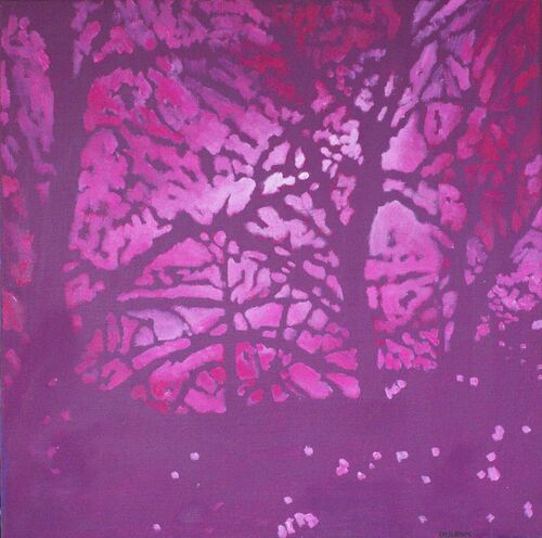 Ženatá Kamila - "Stmívání" 60 x 60 cm