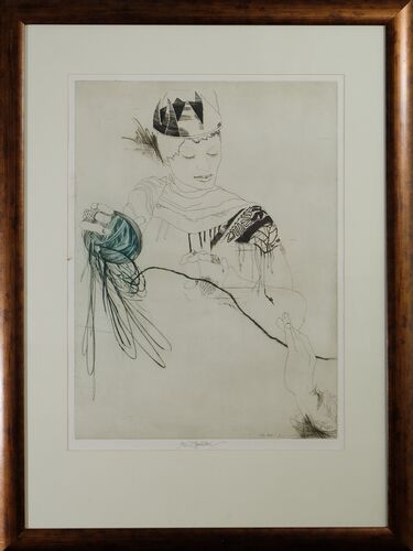 Havlíčková Daniela - "Ty a já I." 52 x 37 cm