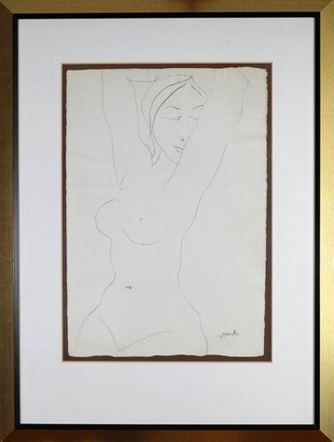Janeček Ota - "Kresba akt" 63 x 44 cm Janeček Ota - "Kresba akt" 63 x 44 cm